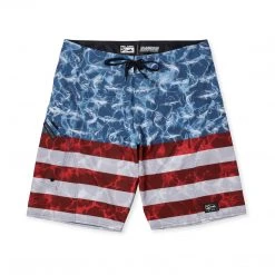 Apparel Sharkskin Americamo Fishing Shorts