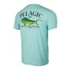 Apparel Stratos Dolphin Fish Performance Shirt Mens