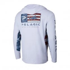 Apparel Youth Exo-Tech Icon Hooded Fishing Shirt Sun Protection System