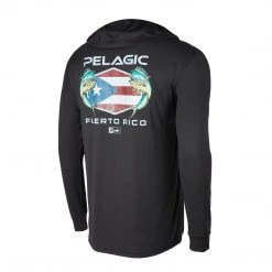 Apparel Aquatek Puerto Rico Hooded Fishing Shirt
