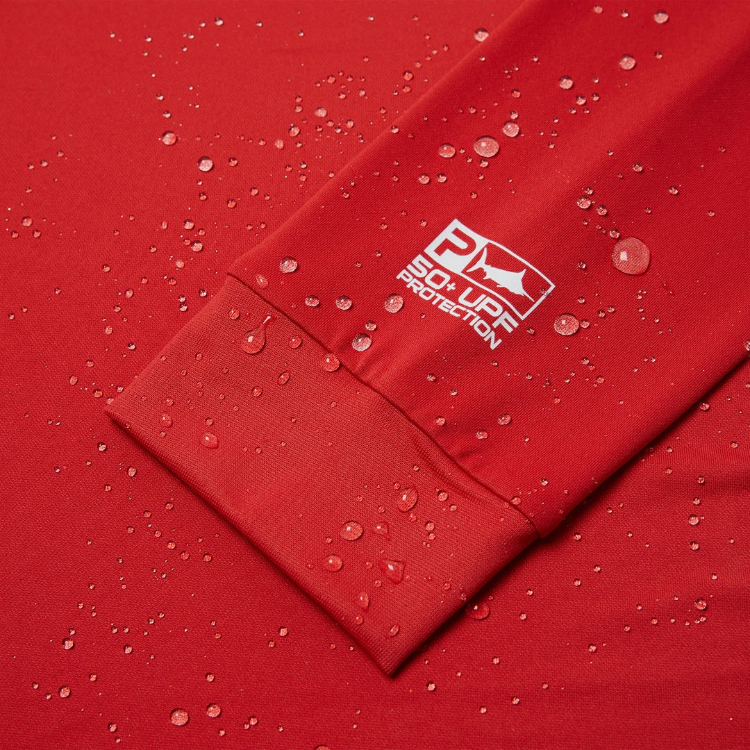 Apparel Youth Aquatek Puerto Rico Hooded Fishing Shirt Apparel Youth Aquatek Puerto Rico Hooded Fishing Shirt