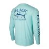 Apparel Stratos Blue Marlin Performance Shirt Mens