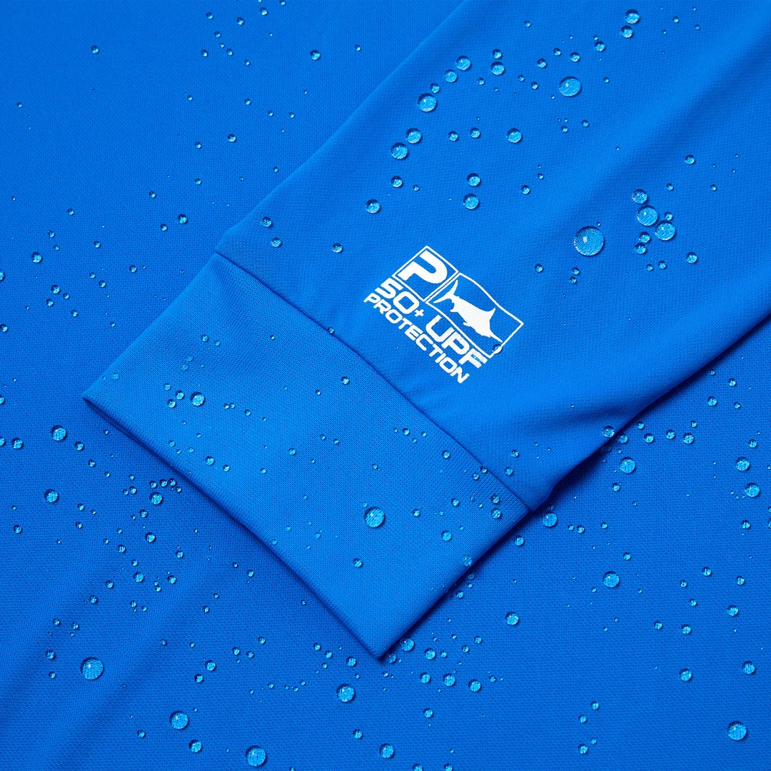 Apparel Aquatek Hooded Fishing Shirt - Rockstar PR Mens Apparel Aquatek Hooded Fishing Shirt - Rockstar PR Mens