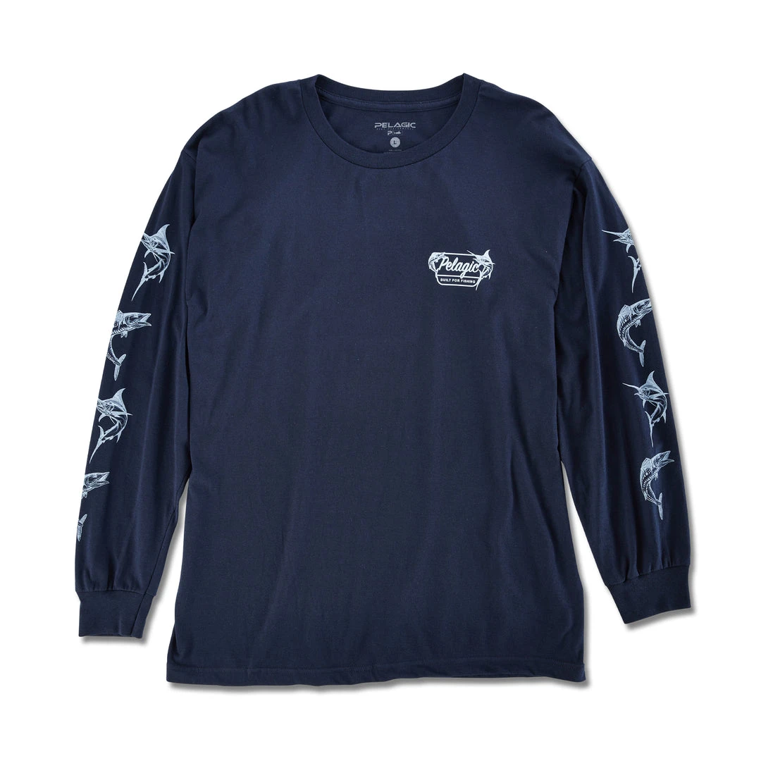 Apparel Mens Surrounded Long Sleeve Fishing T-Shirt 4 Apparel Mens Surrounded Long Sleeve Fishing T-Shirt