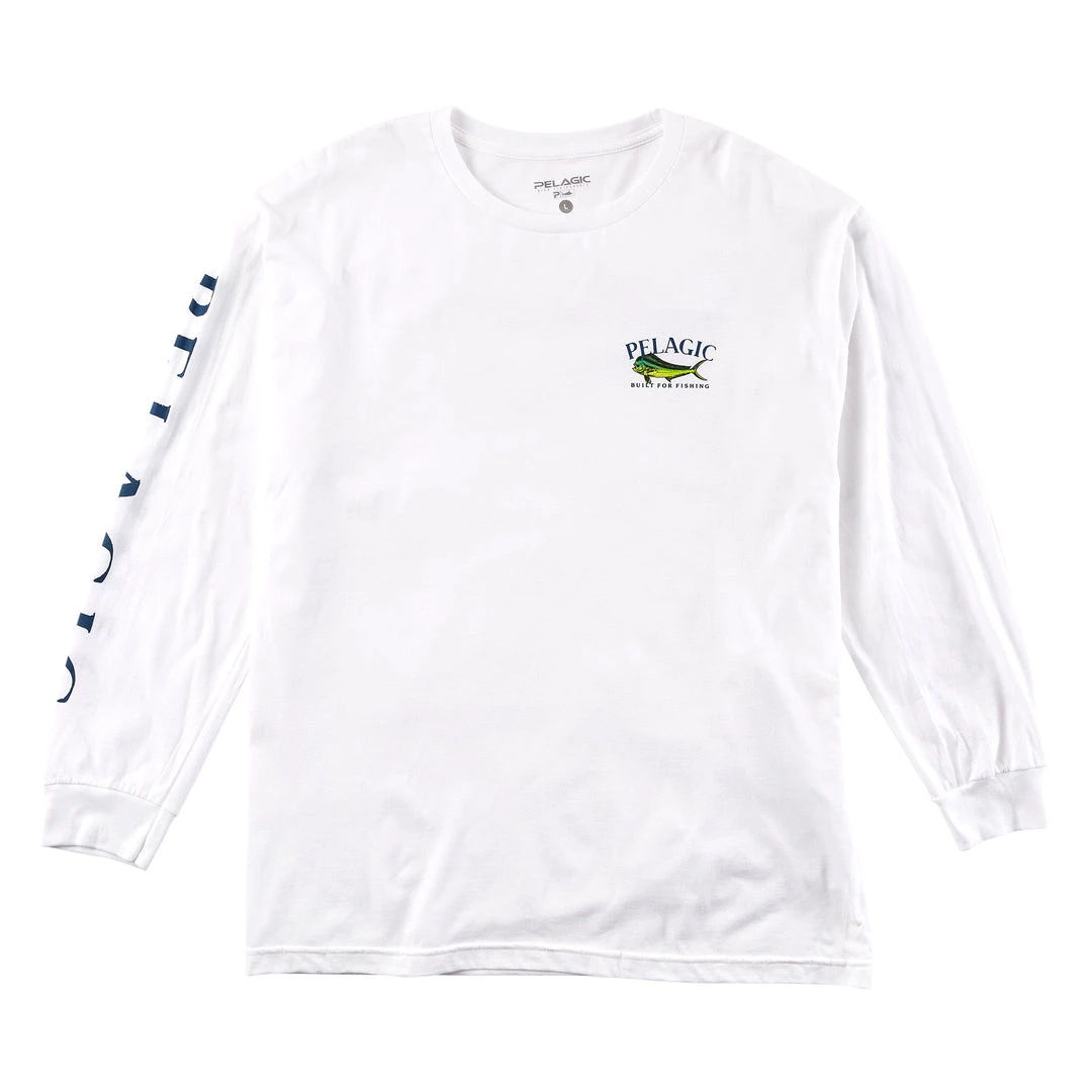 Apparel Mens Dolphin Fish Long Sleeve Fishing T-Shirt 4 Apparel Mens Dolphin Fish Long Sleeve Fishing T-Shirt