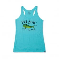 Apparel Dolphin Fish Racerback Tank Top - Women's Womens