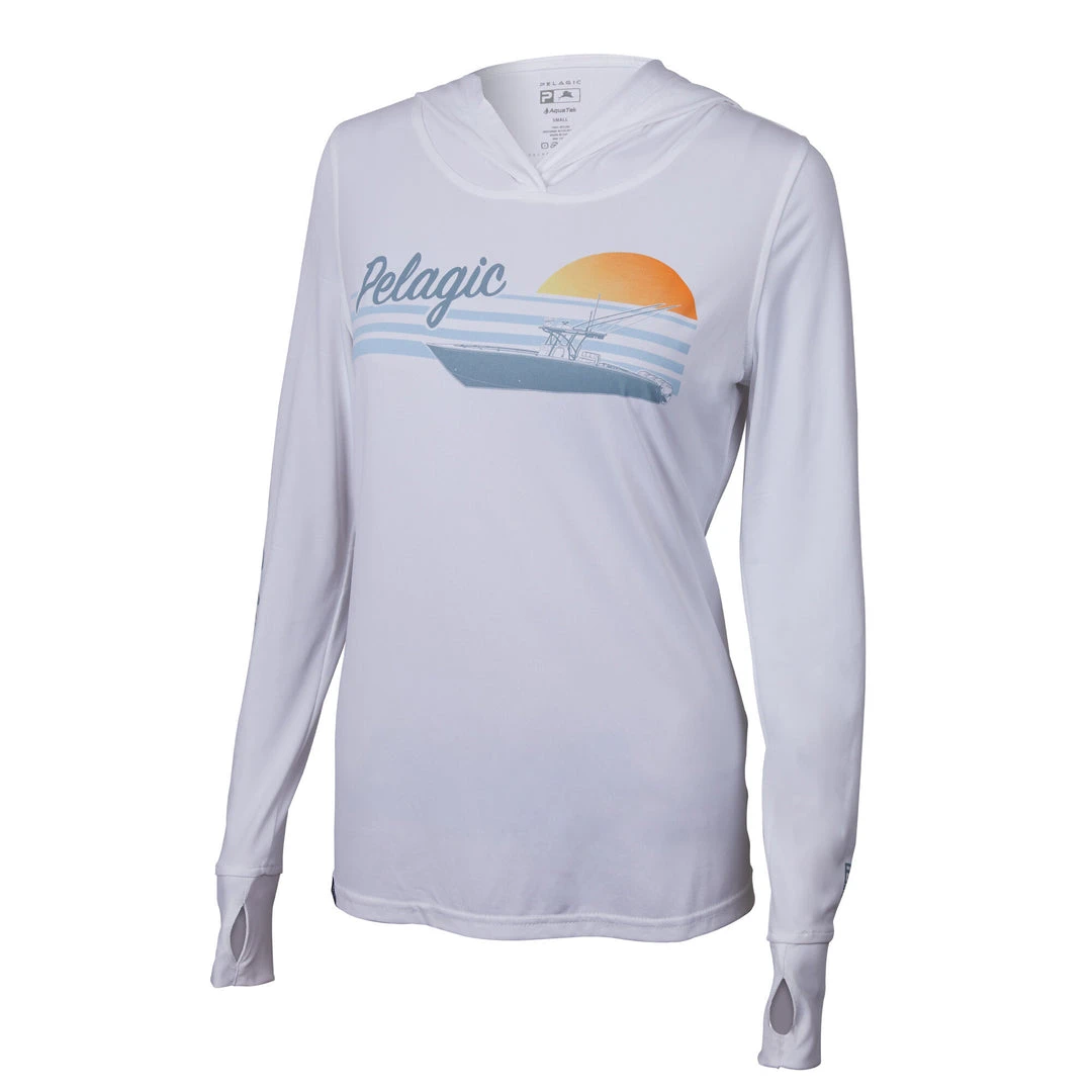 Apparel Aquatek Twilight Hooded Fishing Shirt - Women's Sun Protection System 3 Apparel Aquatek Twilight Hooded Fishing Shirt - Women's Sun Protection System