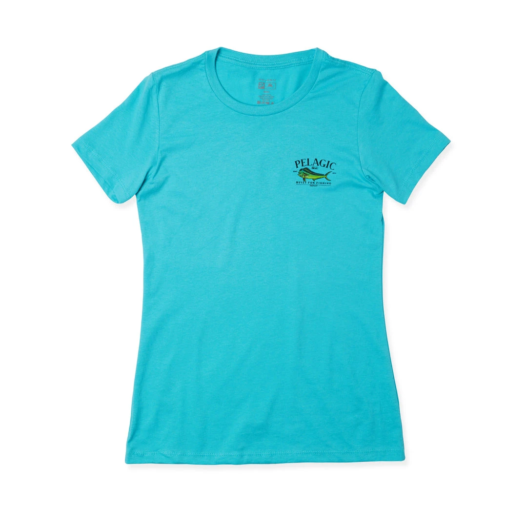 Apparel Dolphin Fish Fishing T-Shirt - Women's Womens 4 Apparel Dolphin Fish Fishing T-Shirt - Women's Womens