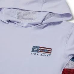 Apparel Youth Exo-Tech Icon Hooded Fishing Shirt Sun Protection System