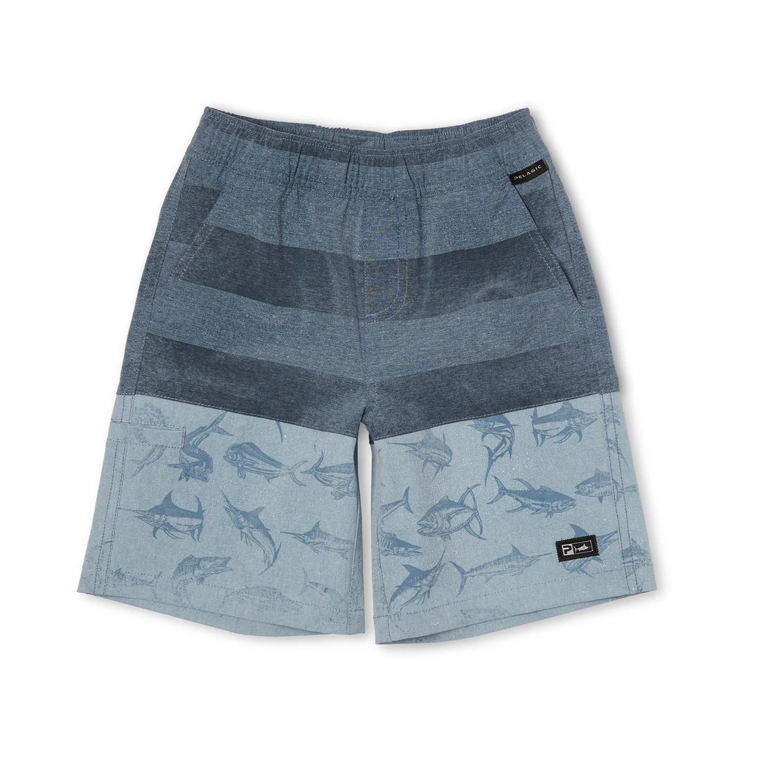 Apparel Kid's Deep Sea Americamo Hybrid Fishing Shorts Kids 3T - 5T Apparel Kid's Deep Sea Americamo Hybrid Fishing Shorts Kids 3T - 5T