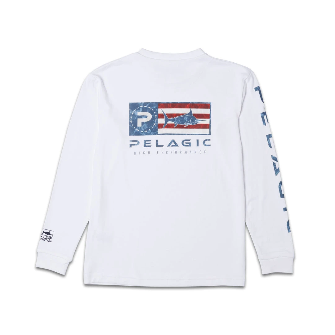 Apparel Sun Protection System Kid's Aquatek Icon Fishing Shirt Apparel Sun Protection System Kid's Aquatek Icon Fishing Shirt