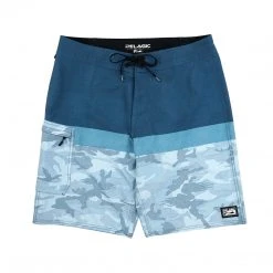 Apparel Youth Blue Water Camo Fishing Shorts