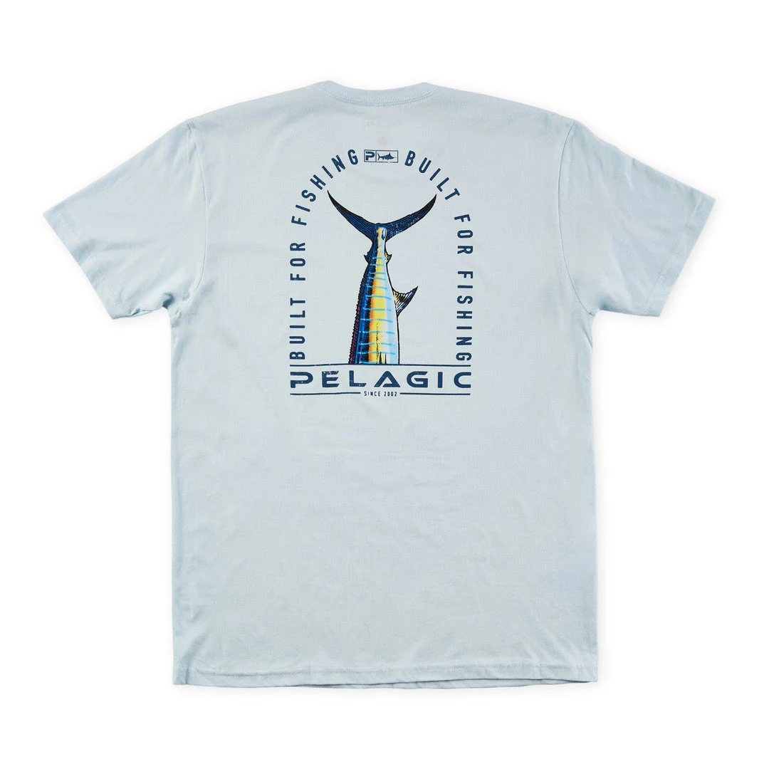 Apparel Fishtail Blue Marlin Fishing T-Shirt Apparel Fishtail Blue Marlin Fishing T-Shirt