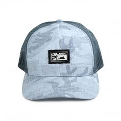 Apparel Icon Fish Camo Fishing Hat