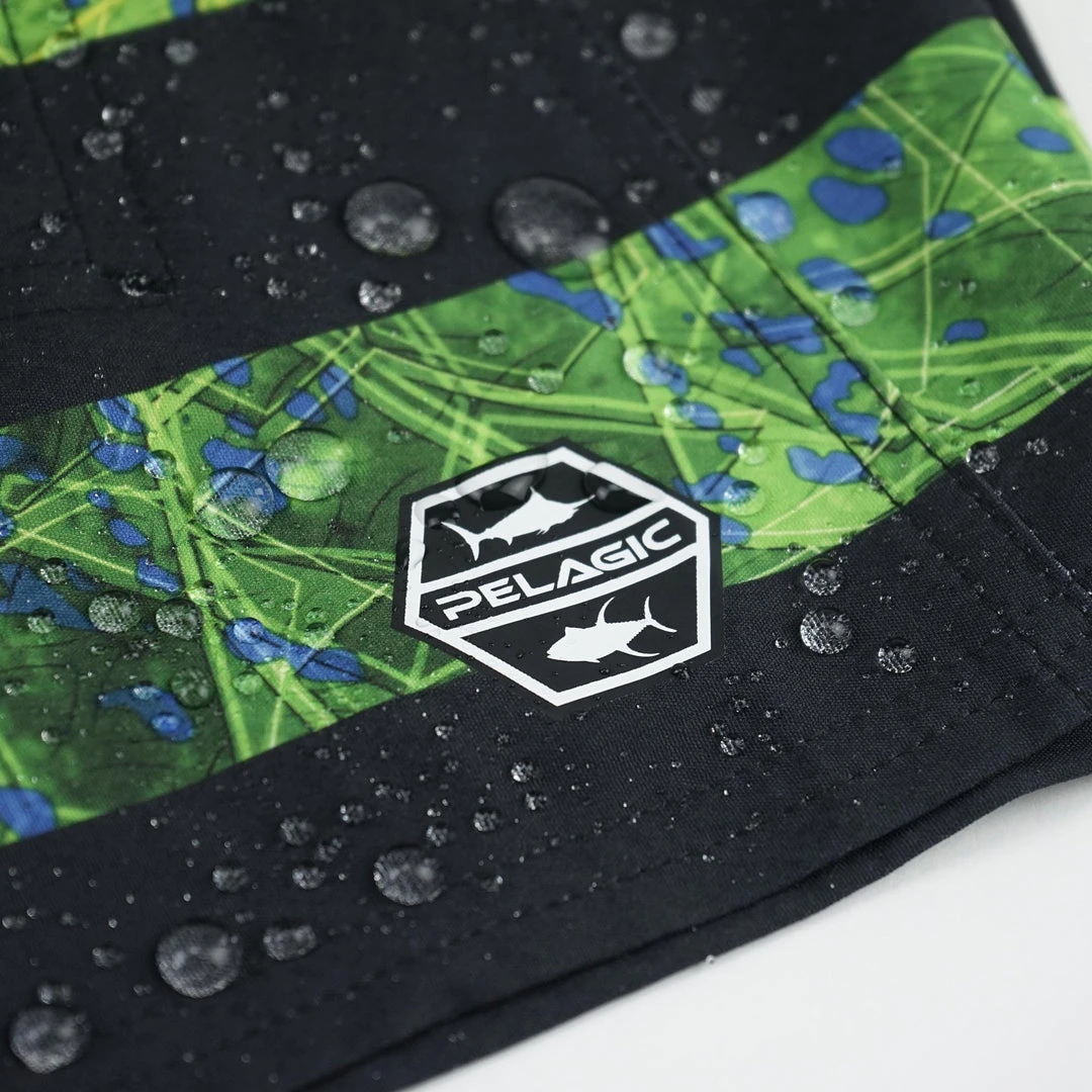 Pelagic Mens Sharkskin Americamo Fishing Shorts Pelagic Mens Sharkskin Americamo Fishing Shorts